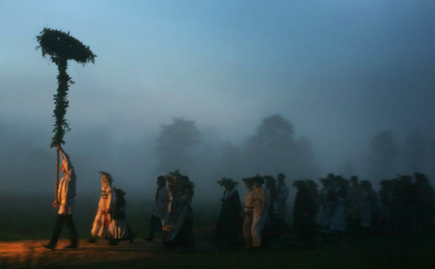 Solstice celebration in Belarus 
