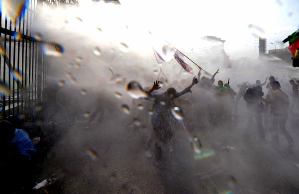 Student protest in Jakarta