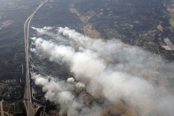 wildfires in northern california 