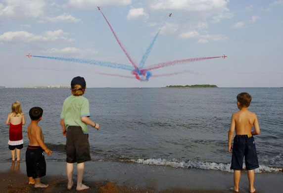 red arrows in new york