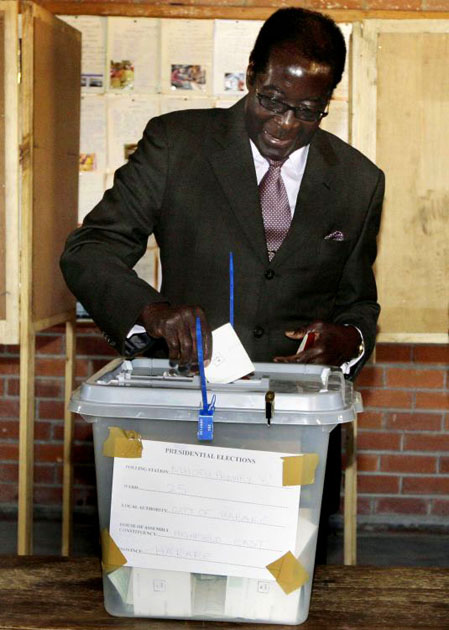 robert mugabe votes