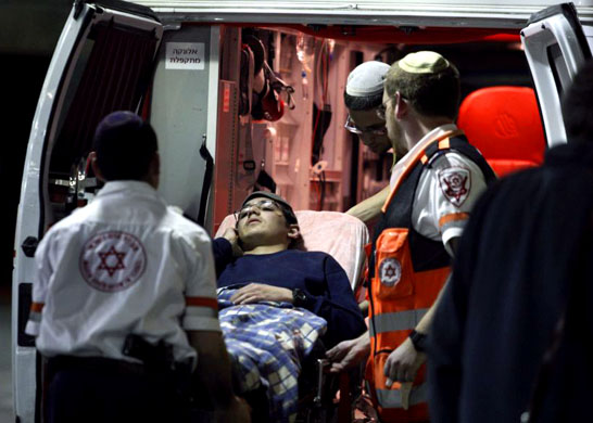 Shooting in Jerusalem 