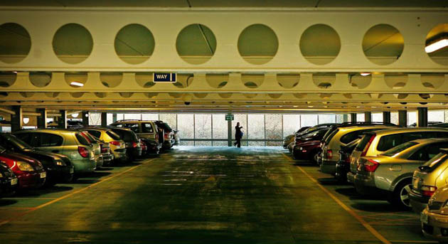 The Milton Keynes hospital multi-storey car park