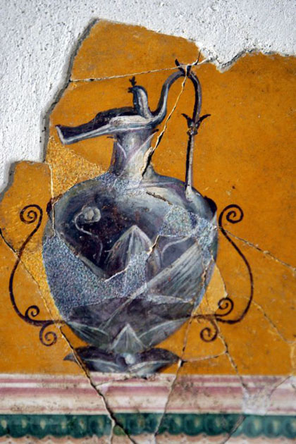 The restored palace of Augustus, Rome