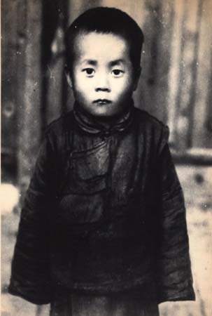 Dalai Lama as a child