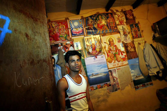 Garment factory workers in India