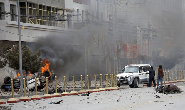 A week of violence in Tibet