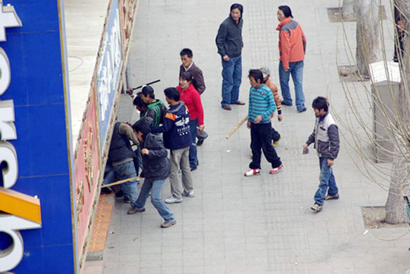 A week of violence in Tibet