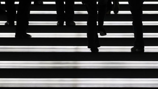 Lisbon, Portugal: People enter the new Orient museum devoted to Asian cultures and religions