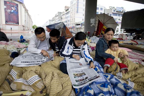 Earthquake in Sichuan