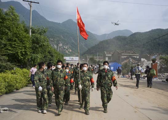 Earthquake in Sichuan