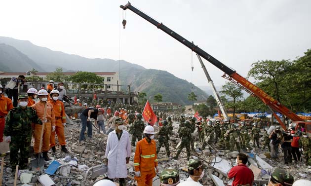 Earthquake in Sichuan