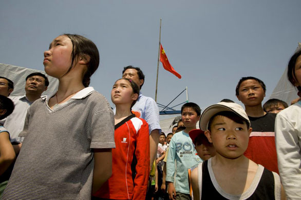 Earthquake memorial in Mianyang