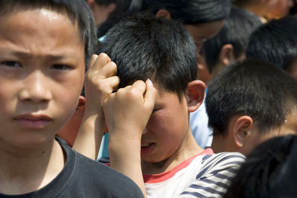Earthquake memorial in Mianyang