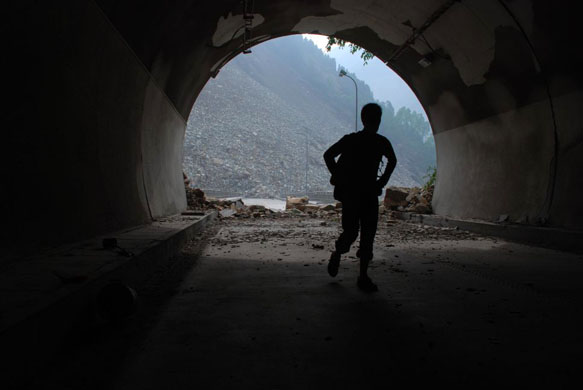 Yingxiu, epicentre of the China earthquake