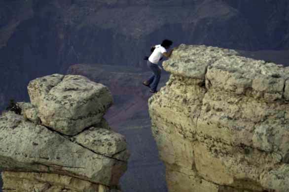Grand Canyon jump