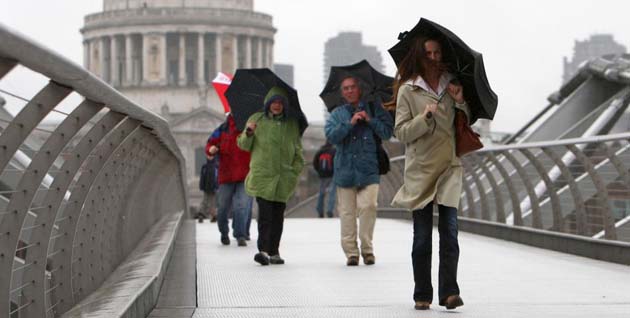 Rain in London