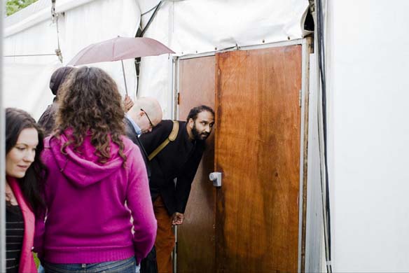 John Bolton at Hay Festival