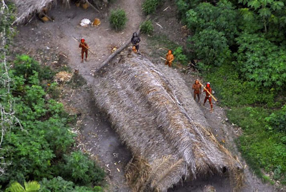 Lost tribe found in Brazil
