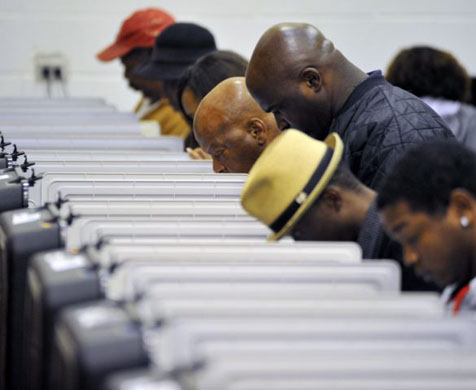 Election day 2008 in the US