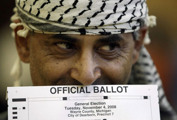 Election day 2008 in the US