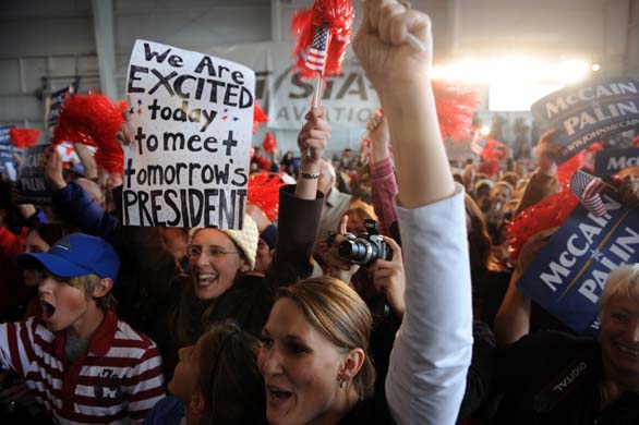 Election day 2008 in the US