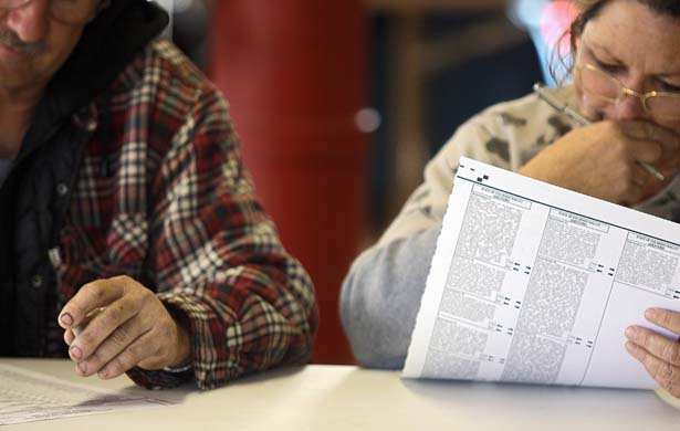 Election day 2008 in the US