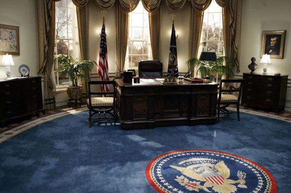 The West Wing' Season 7 - Oval Office set