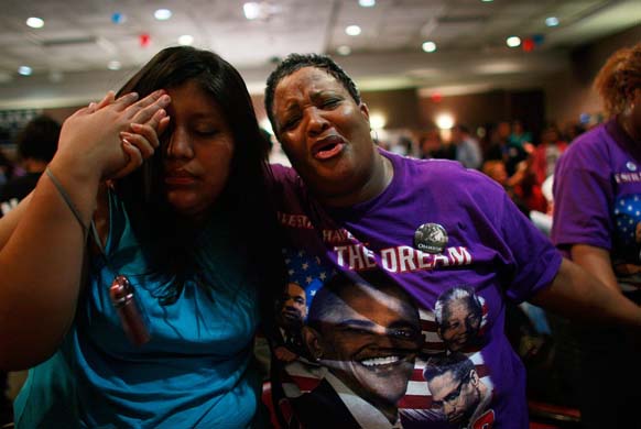 Obama supporters in Alabama