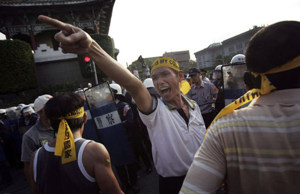 Anti-Chinese protests in Taiwan