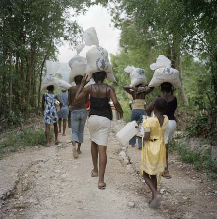 Photojournalist Gideon Mendel reports on floods aftermaths in Haiti 