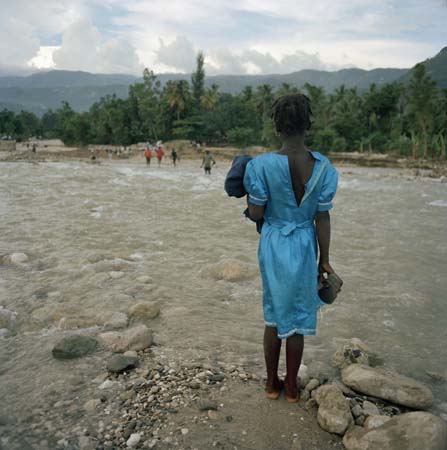 Photojournalist Gideon Mendel reports on floods aftermaths in Haiti 