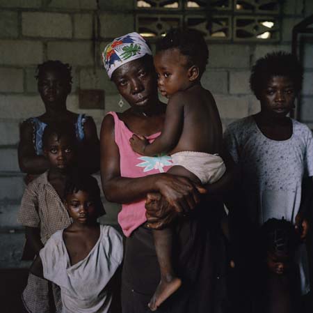 Photojournalist Gideon Mendel reports on floods aftermaths in Haiti 