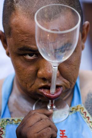 Thailand, Phuket, Vegetarian Festival Procession