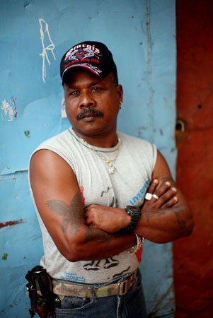 A group of Chagossian people in Mauritius who want to return to Diego Garcia Island in the Indian Ocean. The residents of the Chagos islands were removed in 1971 to make way for a military base