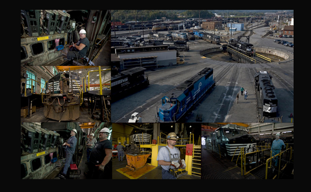 US election campaign in Roanoke