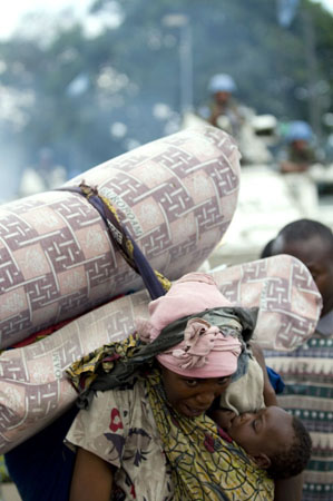 Panic grips Congo as rebels advance