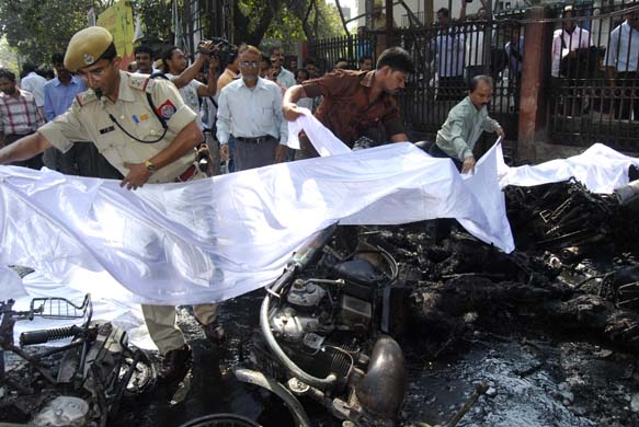 Guwahati aftermath of bombing
