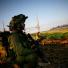 Israeli infantry soldiers enter Gaza