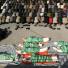 Mourners pray near bodies of Palestinians in Gaza