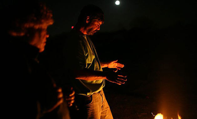 Keith Day, who recently became homeless