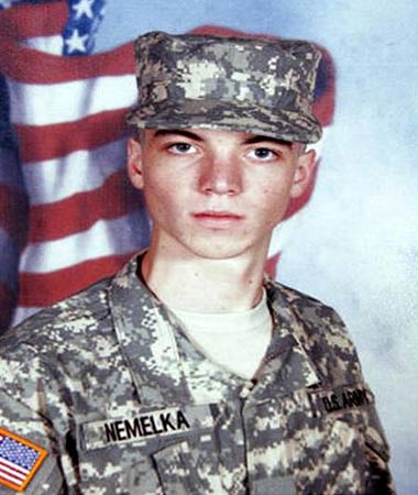 Private First Class Aaron T Nemelka, 19