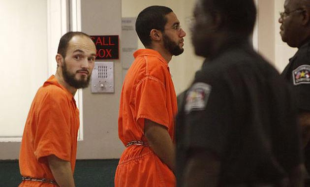 Two defendants apear after a detention hearing