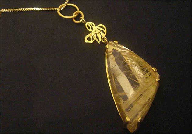 Fifi Bijoux Rutile pendant