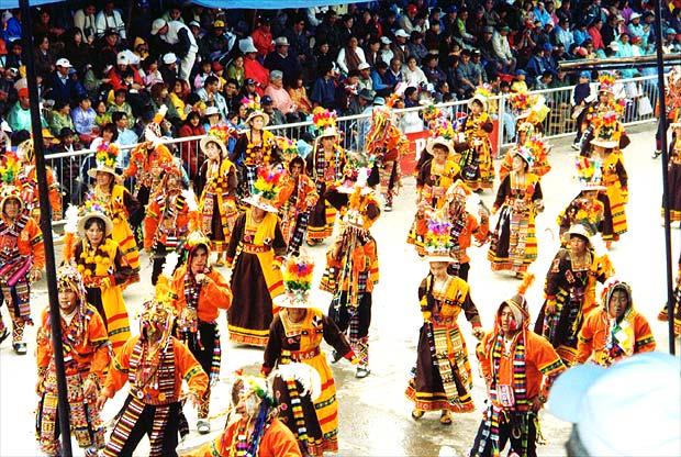 Oruro carnival Bolivia: Los Tinkus