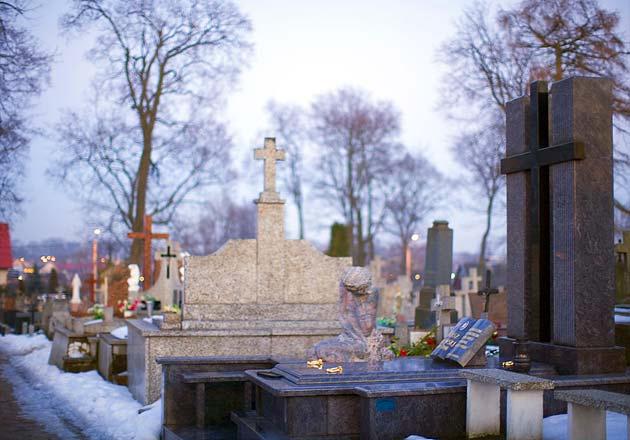 Suwalki Catholic cemetary, Poland