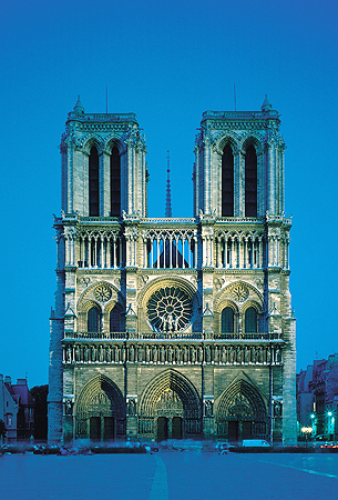 The Notre Dame catherdral, Paris