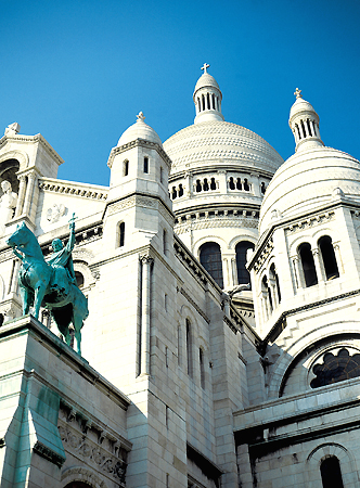 The Basilique Sacré-Cœur, Paris
