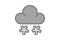 Cloudy with snow showers