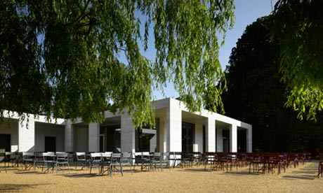 Chiswick House Cafe Caruso St John's coolly classical cafe in Chiswick House 